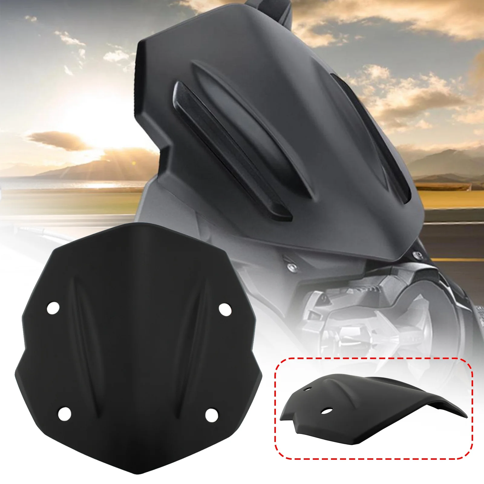 Motorcycle Windscreen Windshield Wind Deflectors For BMW R1250GS HP 2018-2021  For BMW R1200GS LC ADV Water Cooling