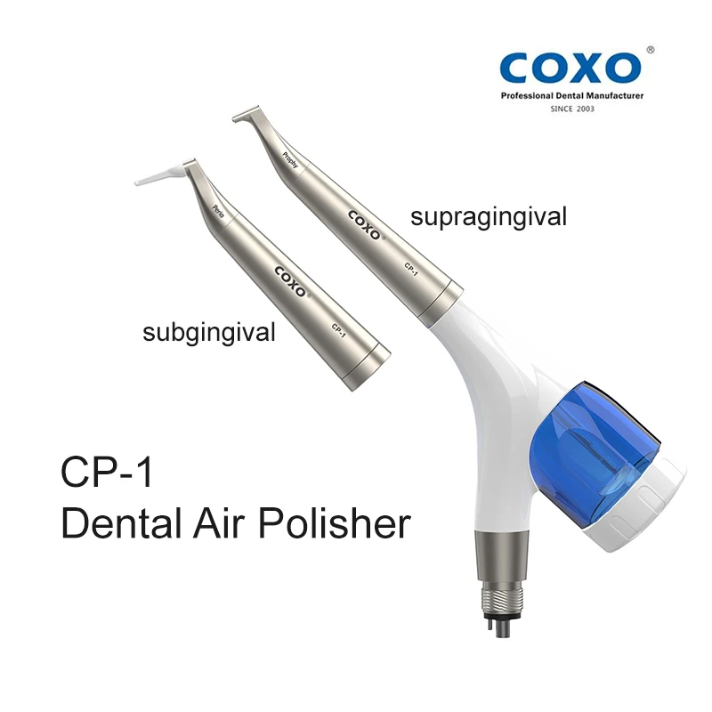 

COXO CP-1 Dental Air Polisher Teeth Whitening Air Flow Oral hygiene Tooth Cleaning Prophy Polishing Equipment Dentisry