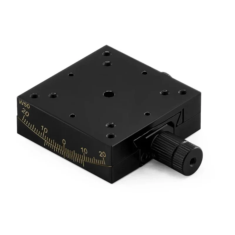 GTX50-50 TX axis numerical control machining manual goniometer platform optical alignment linear guide block angle adjustment