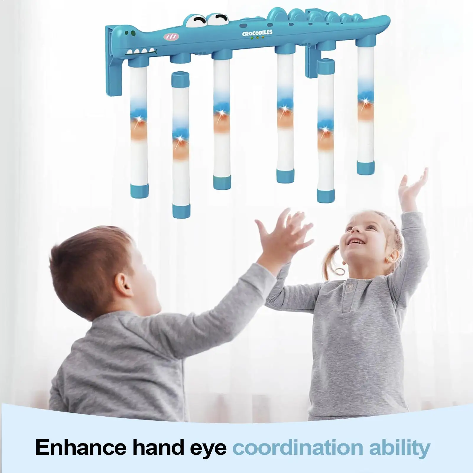

Reflex Stick Game Hand Speed Challenge Catching Sticks Game 3 Adjustable Speed Reaction Training Toys Interactive Sports