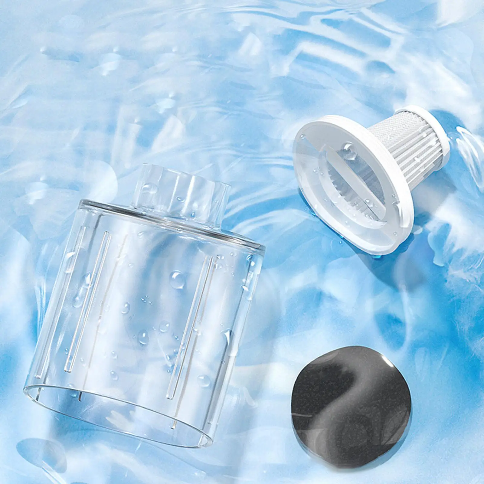 مكنسة سيارة صغيرة لاسلكية 1200 مللي أمبير في الساعة ترشيح عالي الكفاءة 5000PA للسيارات