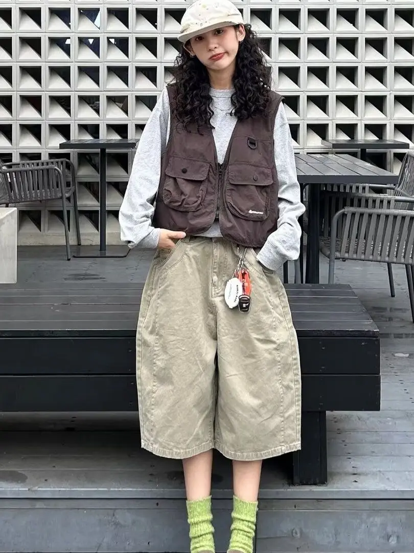 Coletes coletes finos das mulheres colete mulher topo outono misturas borda crua bling barras de champanhe bonito dourado glamour artístico na moda