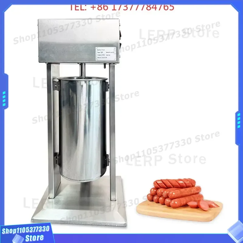 Food utensils Full Automatic New Condition Fish Enema Machine Vacuum Sausage Stuffer