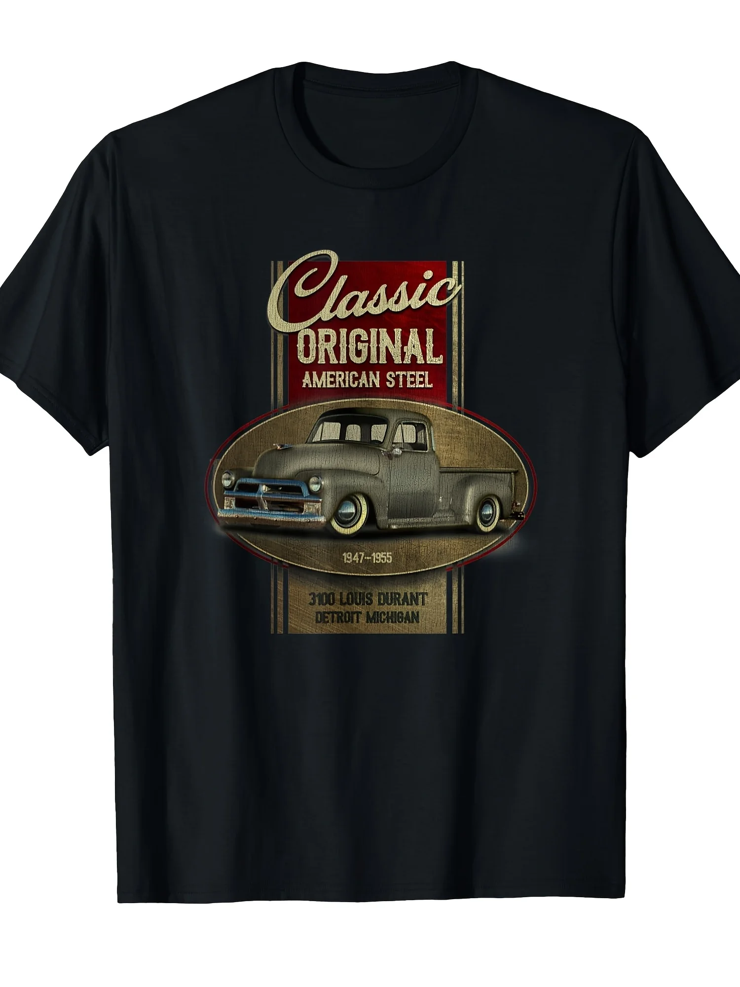 2026 Classic 1940S Authentic American Pickup for Truck T-Shirt - Comfortable Retro for Trucker Tee Featuring Vintage for Truck D