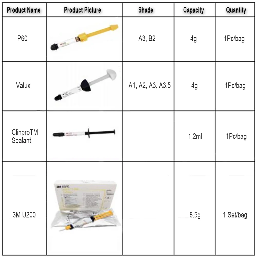 Resina composta dentária 3m espe z350xt fluxo transbond luz cura pasta adesiva ortodôntica dente restaurador ligação primer