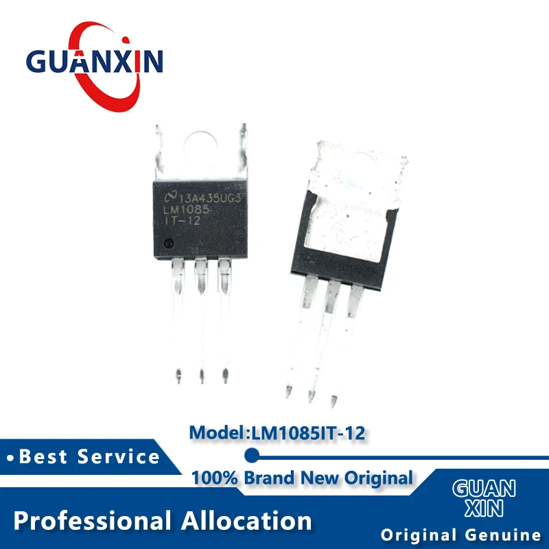 

100% New Marking LM1085IT-12 TO-220 LM1085