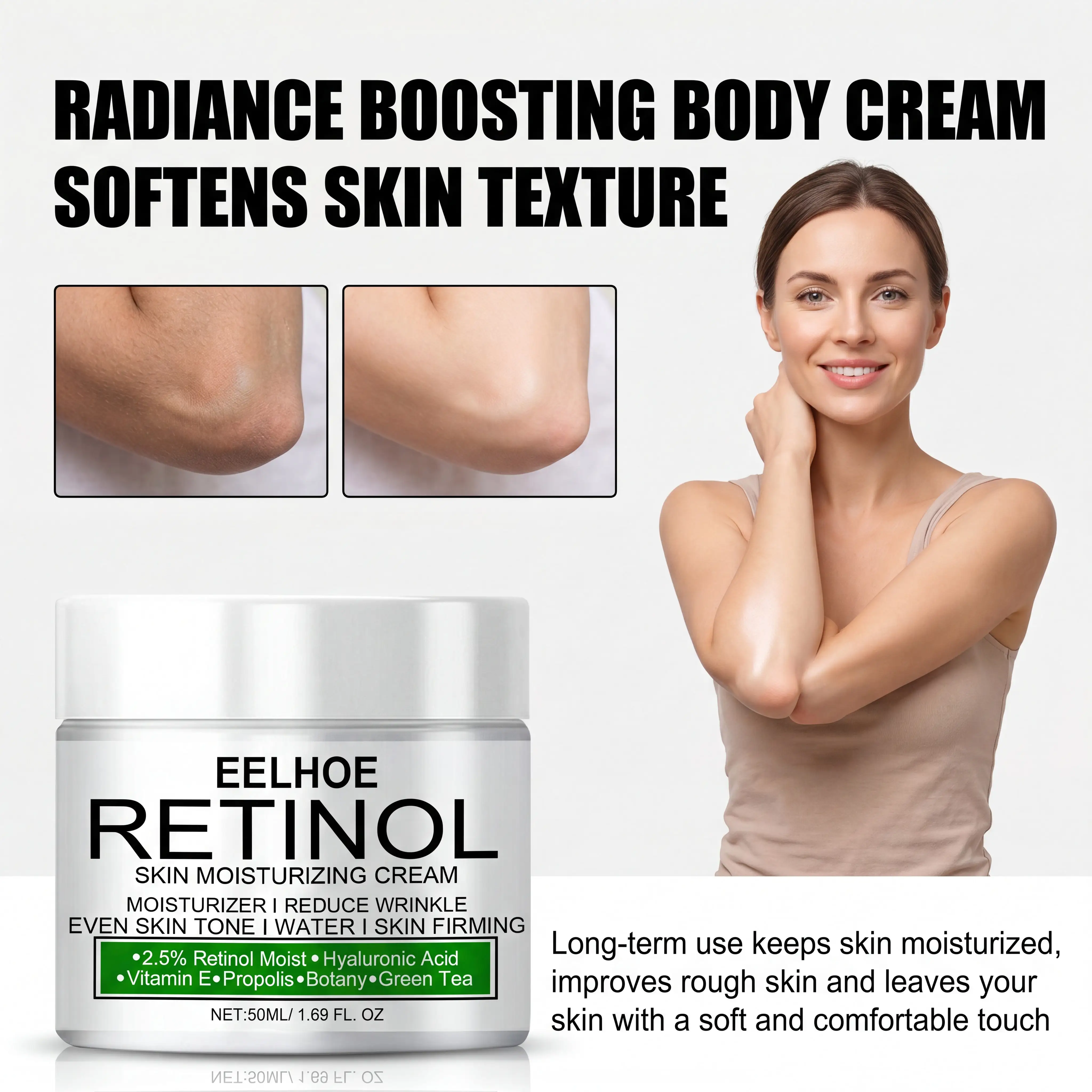10/20/30/50ml Deep Hydration Lock Barrier Body Cream Flaky Skin Care Stabilizing Seasonal Transition Repair Daily Moisturizer