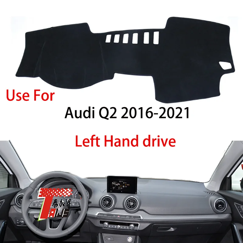 

Three Color Choices Available Black Red Blue - Two materials Car Dashboard Cover For Benz A class 2013-17 L/R