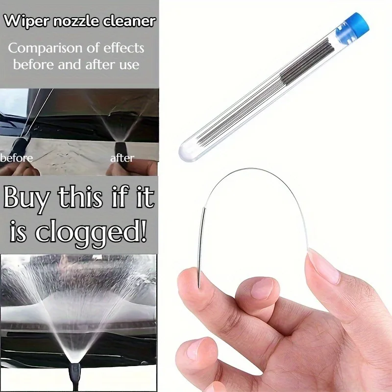 10‑Pack 3D Printer Nozzle Cleaning Needles, 0.2‑0.4 mm Stainless Steel Cleaning Pin Kit