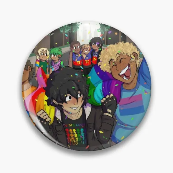 Solangelo Riptide Percy Jackson And The Olympians Nico Di Soft Button Pin Customizable Cute Badge Fashion Women Creative Lover