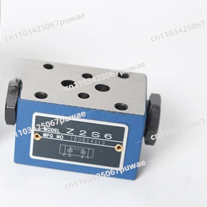 Stacked Hydraulic Control Check Valve Power Unit Double Single Throttle Valve Two-way Plate Hydraulic Lock Hydraulic Control