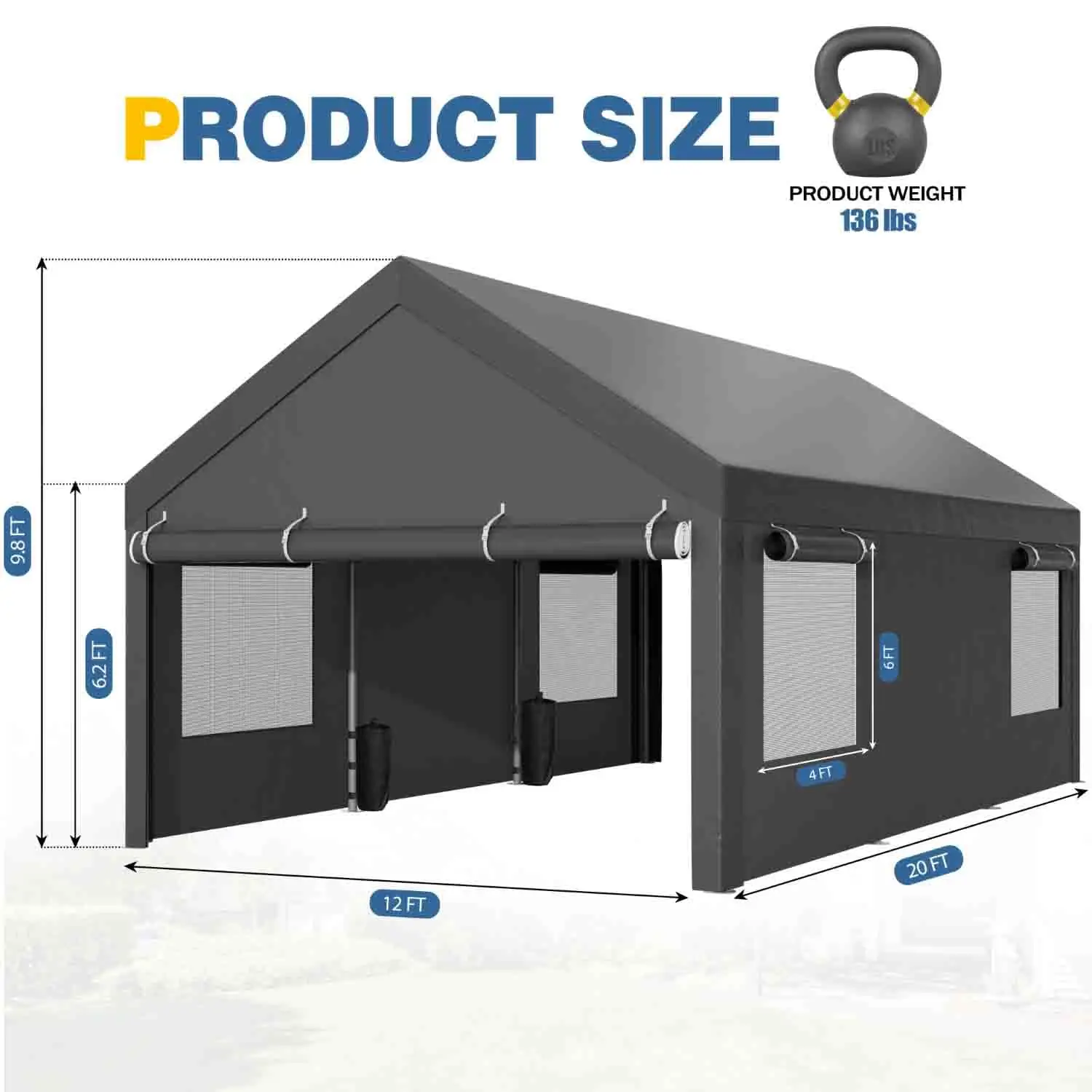 Roll-Up Windows, Removable Sidewalls, Removable Doors