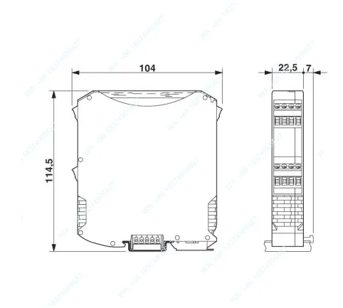 1pcs 2810625 MACX MCR-SL-CAC-5-I-UP Current Transmitter