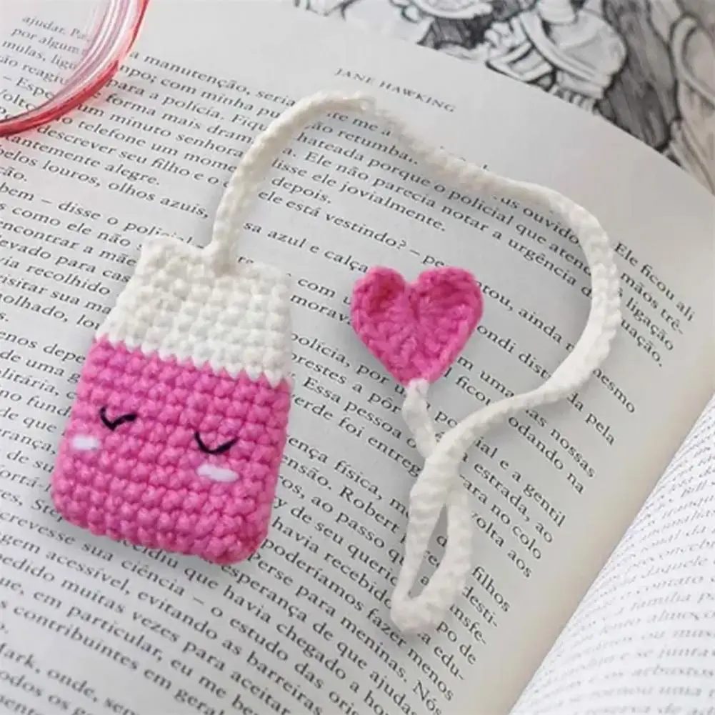 Красочная закладка в виде кактуса, связанная вручную закладка в виде кактуса, яркие цвета для украшения офиса, сувениры для вечеринок, уникальное вязание