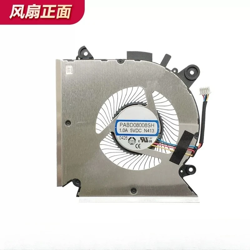 For MSI GF63 Laptop Cooling Fan MS-16R1 16R2 16R3 16R4 16R5 l N413 Replacement