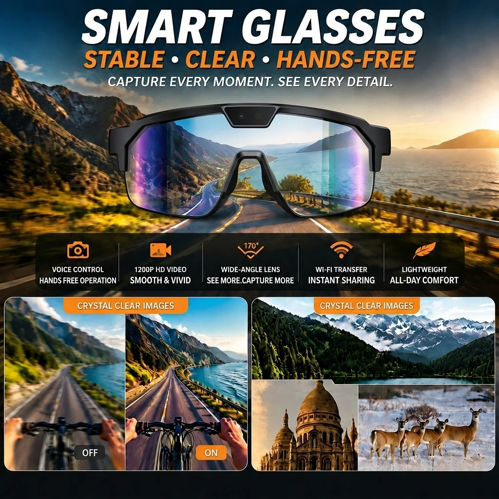 Smart AI Glasses 4K 800W Trans - огляд і ціна Photography Lighting Ai