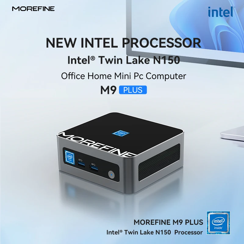 2025 m9 n150 mini pc portátil de jogos computador desktop minipc dupla lan 2.5g/1g wifi 6 bt5.2 ddr4 nvme ssd windows 11 pro