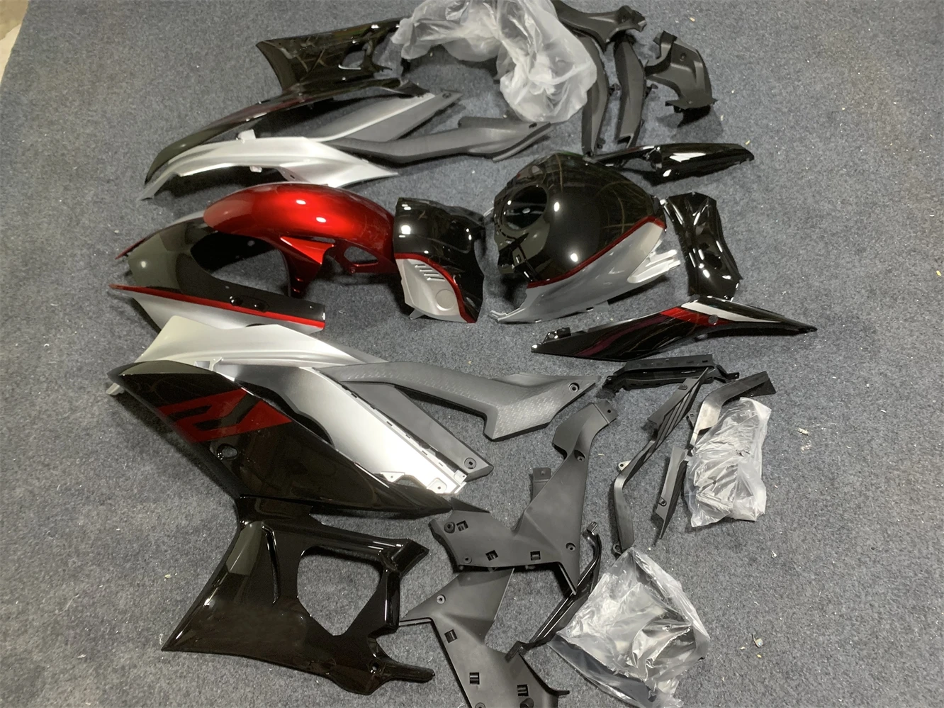 Motorcycle fairing for Yamaha R3 19 2021 22 23 year R25 2019 2020 2021 2022 2023 Body fairing Black red motorcycle housing