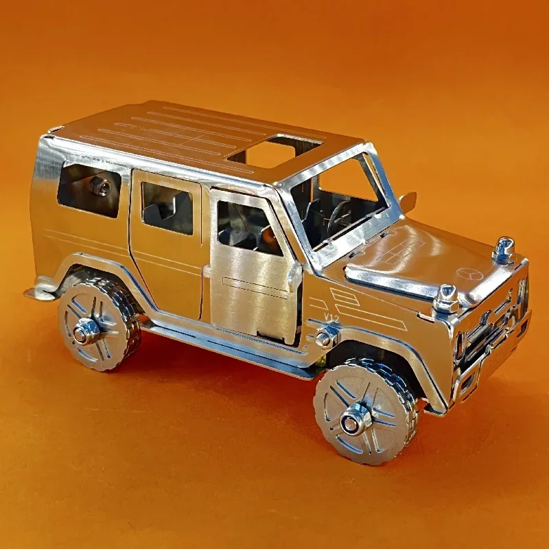 

Off-road G65 hardcore car, stainless steel model, alloy Jeep, 1:32, metal toy car, anti-fall and waterproof