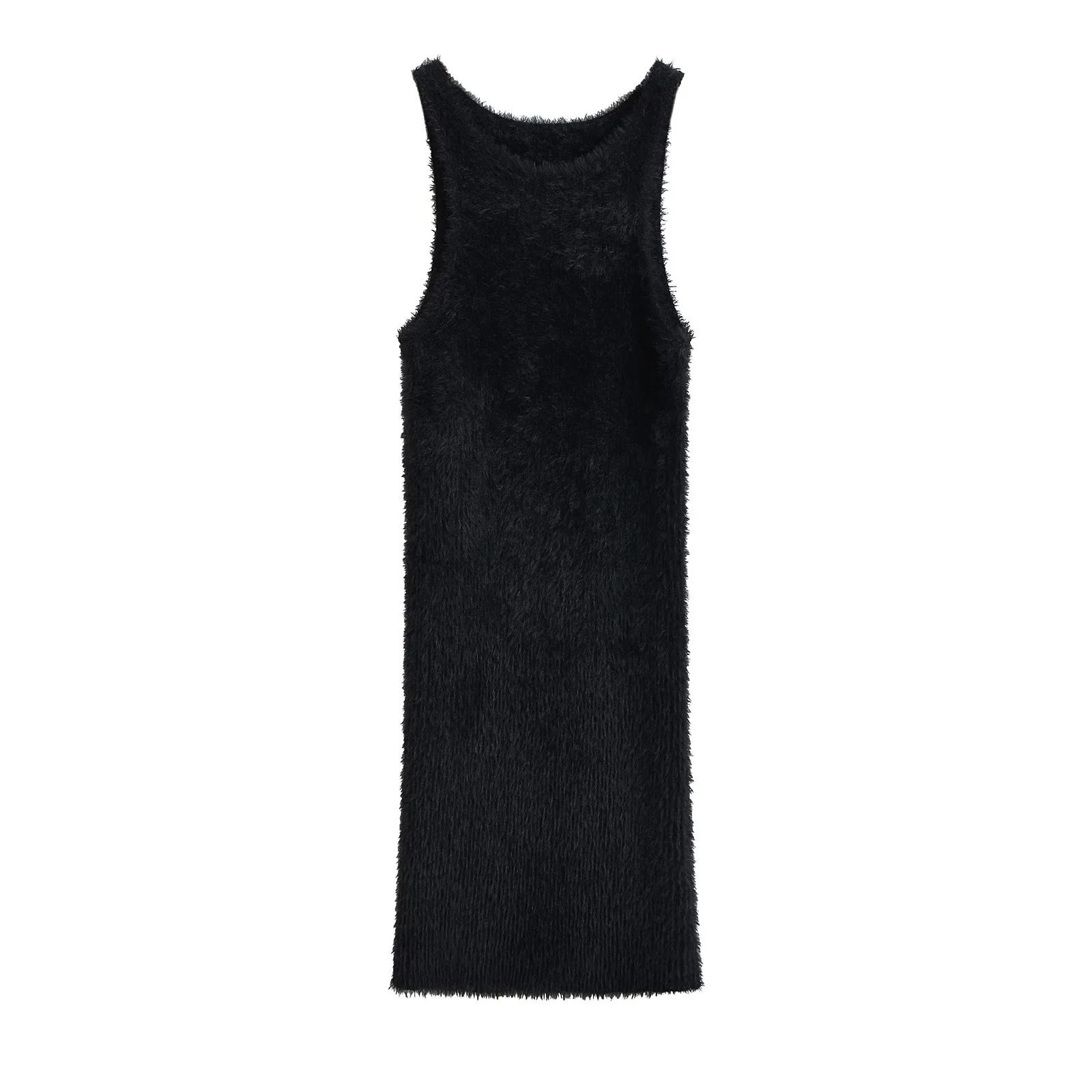 Sukienki Damskie Sukienka Idol Zimowa Satynowa Ozdobne Guziki Plisowana Maxi Elegancka Dama Recepcja Klasyczna Minimalistyczna Nowoczesna Miejska