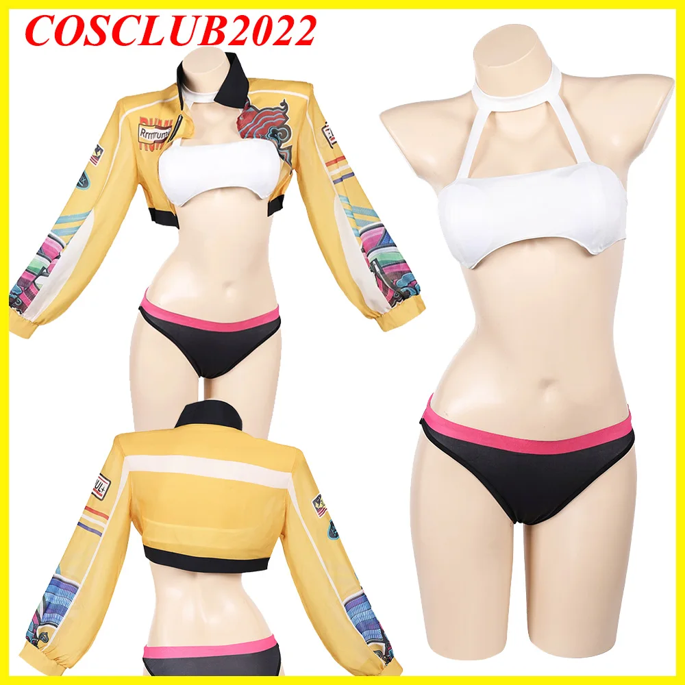 

Группа Девушки Руми Косплей Сексуальное Женское Белье Купальник Демоны Мультфильм Охотники Кино Костюм Куртка Шорты Женский Костюм Для Хэллоуина