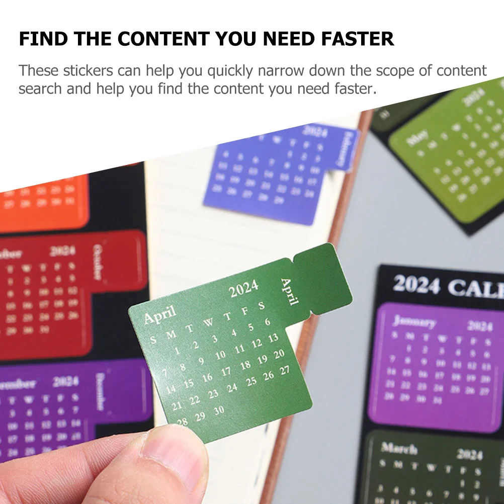 Van Huishoudmaand Index Sticker Schoolplanner Stickers Multifunctionele Boektabs Diy Planner Tabs