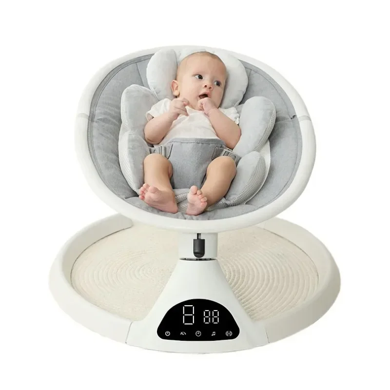 Folding portable baby rocking chair coax baby artifact baby to sleep