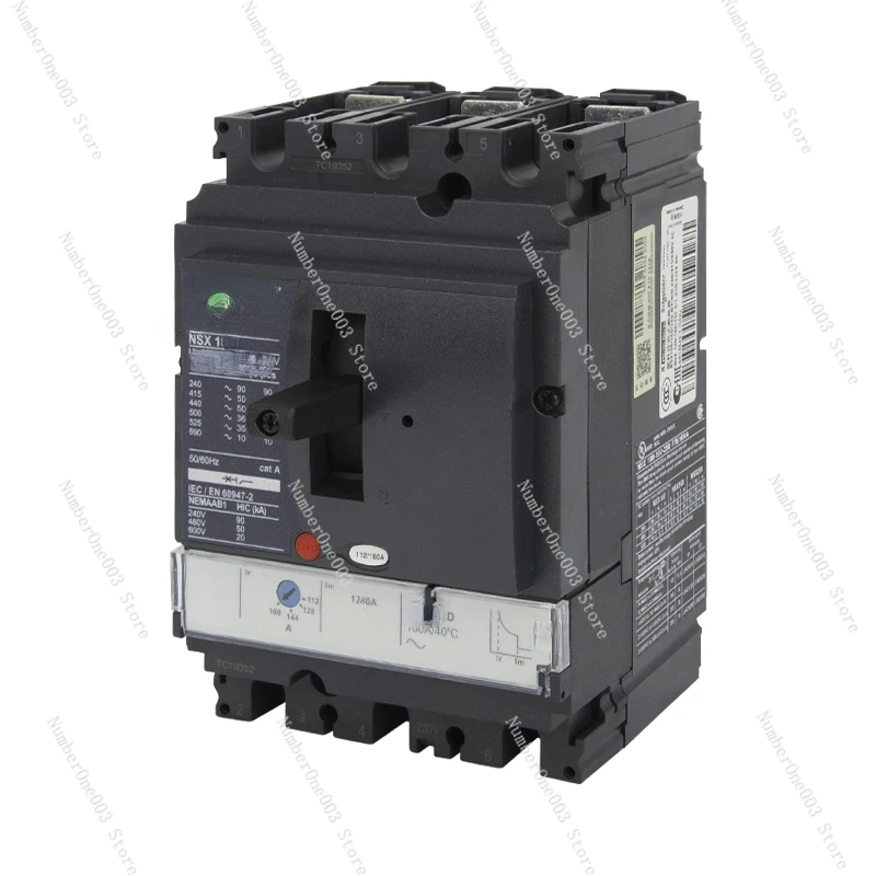 C16F36E160 NSX160F 3P 160A MCCB Air Switch F Circuit Breaker LV430630 NSX250F NSX100F