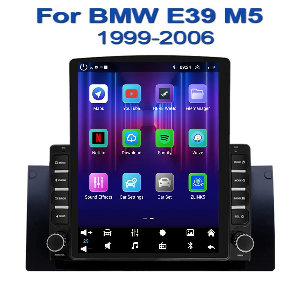 2025 2 Din راديو السيارة لسيارات BMW X5 E39 E53 1999 - 2006 مشغل فيديو الوسائط المتعددة 2din أندرويد 14.0 Carplay ستيريو الملاحة GPS DVD #2