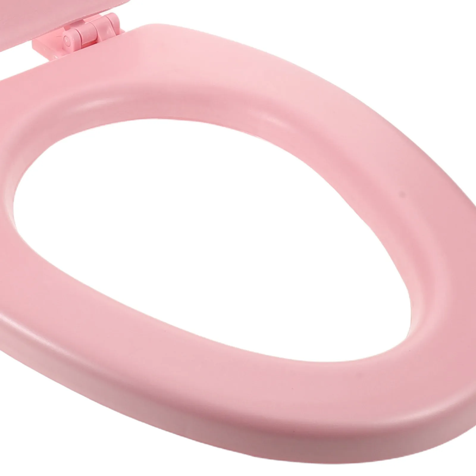 Foam Padded Toilet Seat Cushion Soft Silent Close Cover Universal Fit for Round and V-Shape Bathroom Toilet Seat Upgrade
