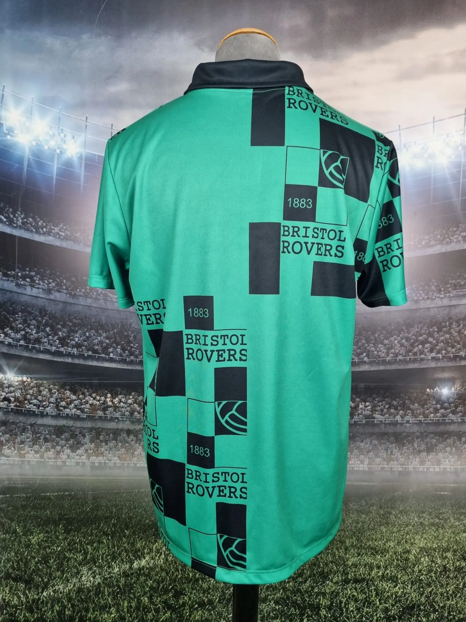 

Moto New Arrivals Men's POLO Shirt English Clubs Bristol Rovers Football T-Shirt Away 1994/1995 : “The Pirates” Sports Jerseys