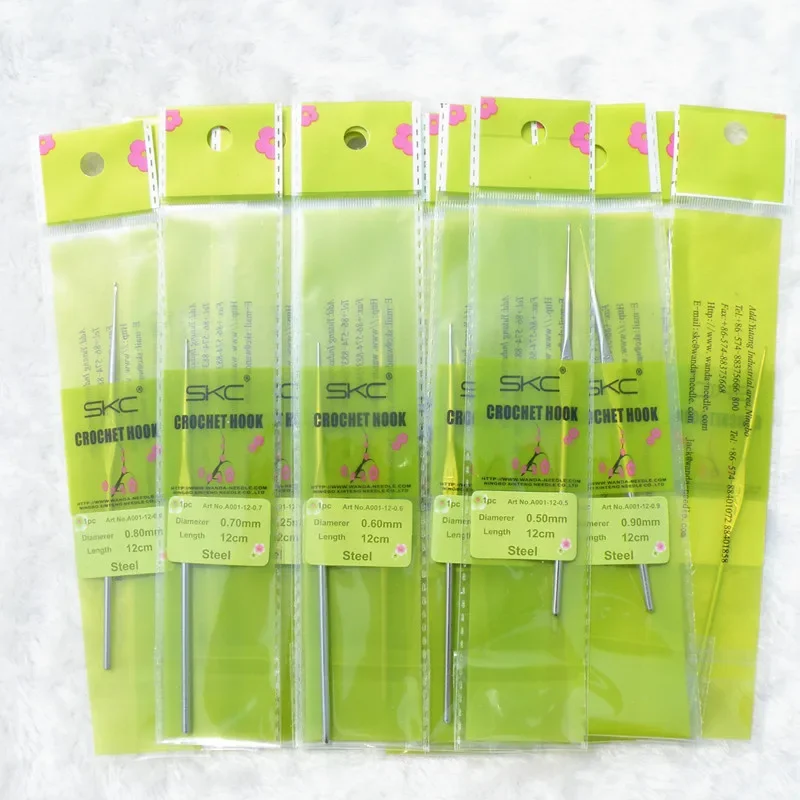 1pcs 0.5~2.1mm crochet hook for knitting embroidery Tool DIY handmade needlework