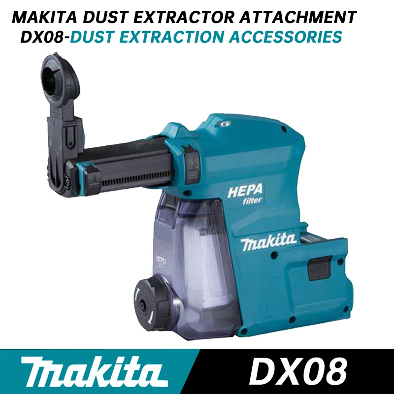 MAKITA Vacuum Cleaner Collector Electric Drill Hammer Dust Collection System HEPA Filter DX05/DX06/DX08/DX10/DX12/DX15/DX16