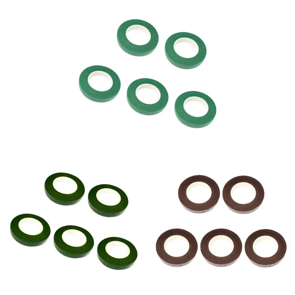  5PCS User Friendly Plant Wrap Tape Suitable for Artificial Flowers and Projects