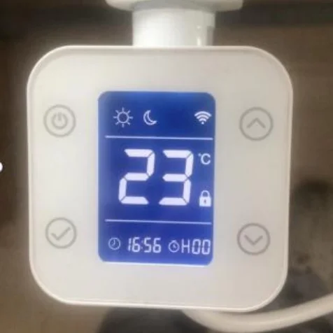 

Intelligent electric towel rack controller, plumbing backbasket hanging, graffiti WIFI heater thermostat