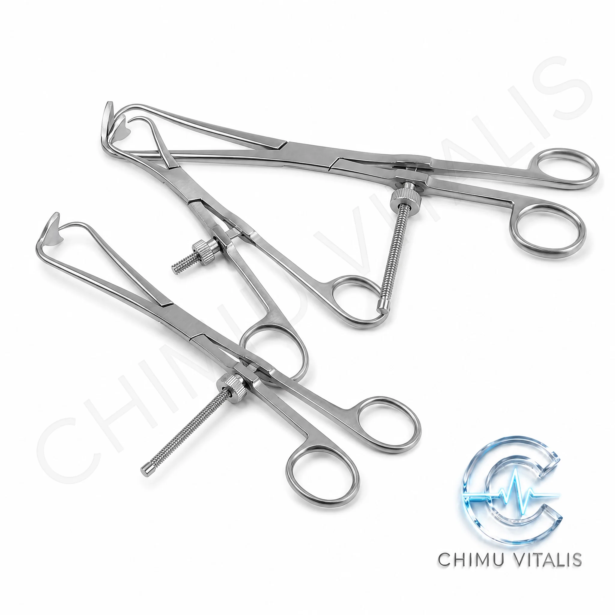 【CHIMU VITALIS】Veterinary TPLO Reduction Forceps Plate Fixation Clamp Stainless Steel Animal Clinic Knee Alignment Tool