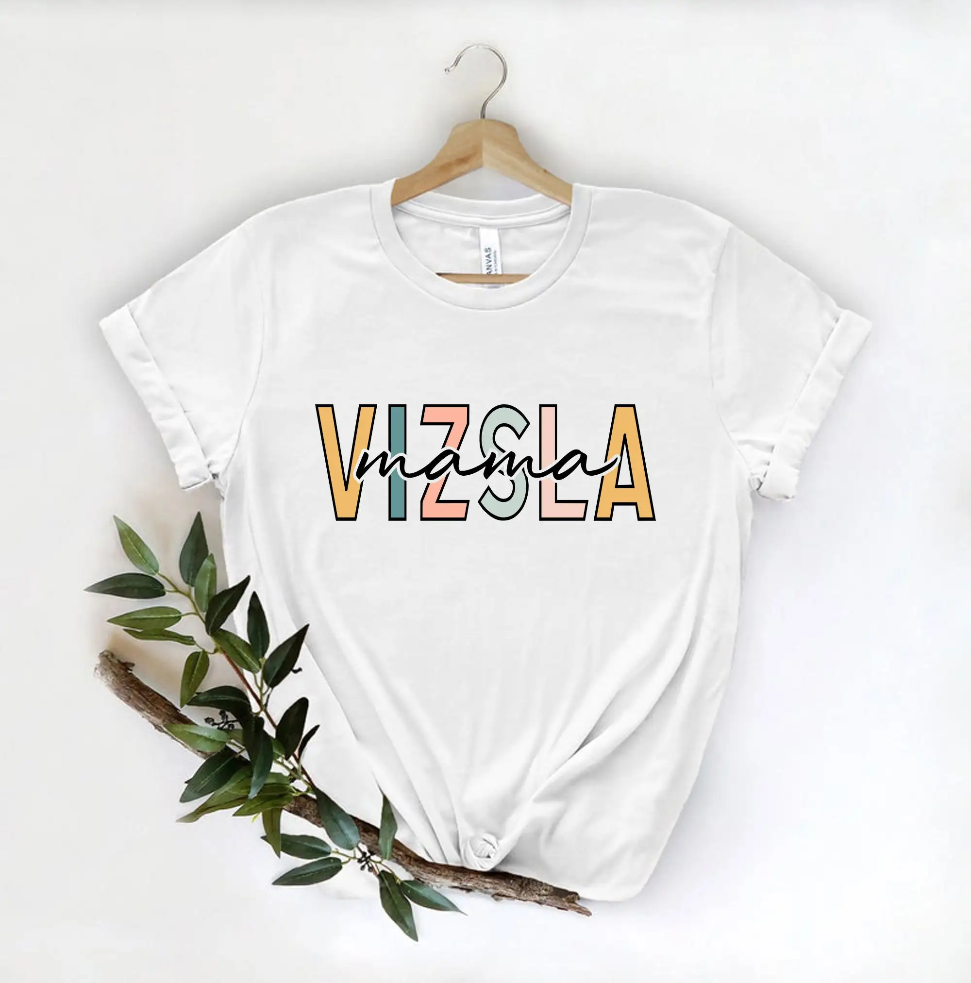 Vizsla Dog Mama T Shirt For Women Lover S Lovers Pure Breed Fur New Owner