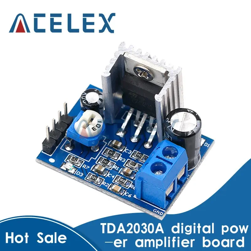 TDA2030 Module Power Supply TDA2030 Audio Amplifier Board Module TDA2030A 6-12V Single