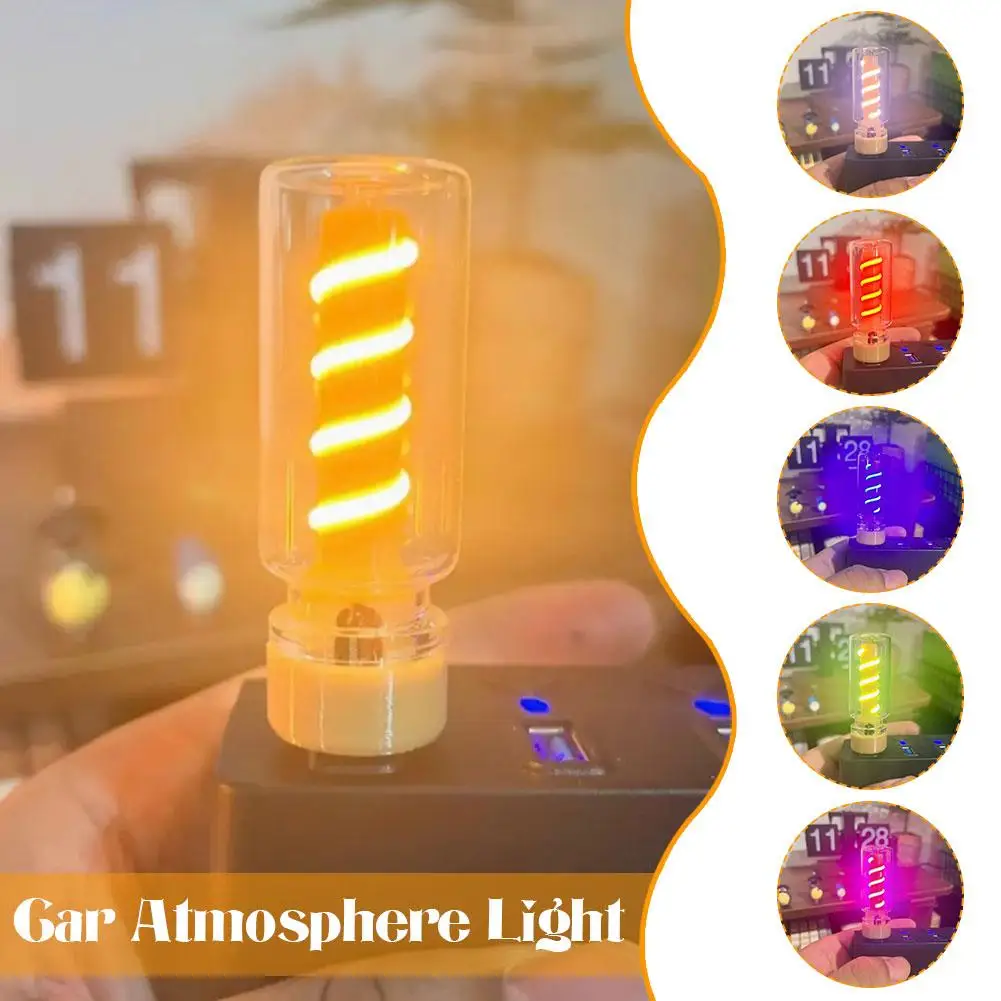 Outdoor Camping Creative Mechanical Magnetic Night Ornaments DC5V Light Home Interface Light Camping Desktop Atmosphere USB K7N0