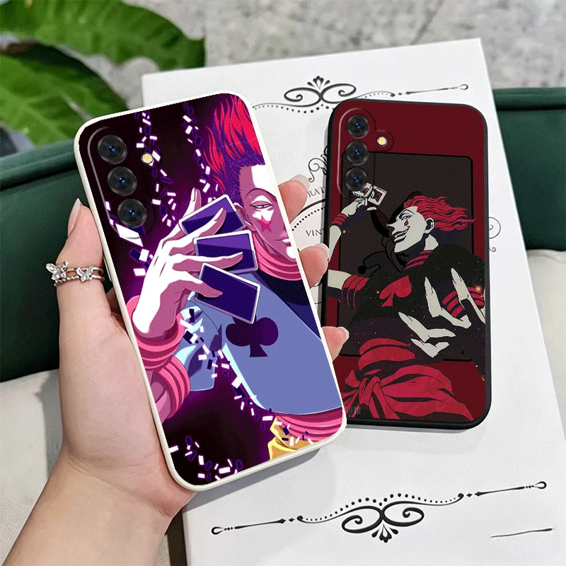 Hunter X-Hunters Hisoka Soft Phone Case For Samsung A17 A16 A15 A14 A13 A57 A56 A55 A54 A53 A37 A26 A25 A24 A23 A36 A35 A34 A33