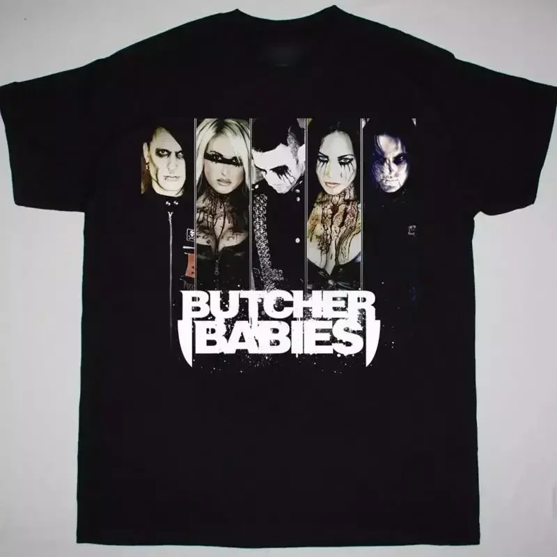 Butcher Babies For Friends Black T Shirt Cotton All Size Rd552