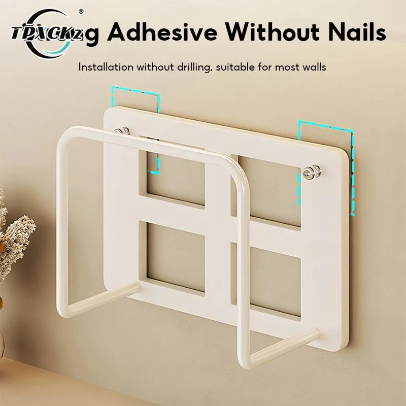 SL Wall-Mounted Router Bracket/Shelf Suitable For Wi-Fi Routers And Set-top Boxes Features Cable Management