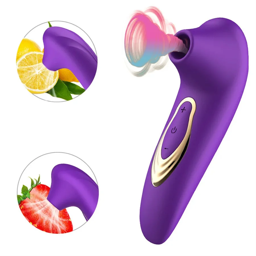 Powerful Clitoris Sucking Vibrator For Women Tongue Vibrator Clitoral Massager Nipples Suction Stimulator Masturbator Sex Toys