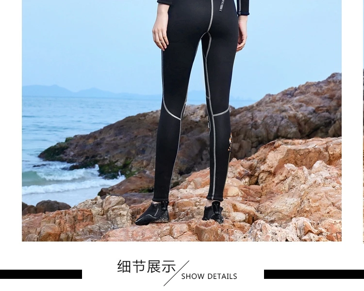 3MM Neopren Neoprenanzug Männer Frauen Surf Tauchen Anzug Ausrüstung Unterwasser Angeln Speerfischen Kitesurfen Bademode Neoprenanzug – Detail 24