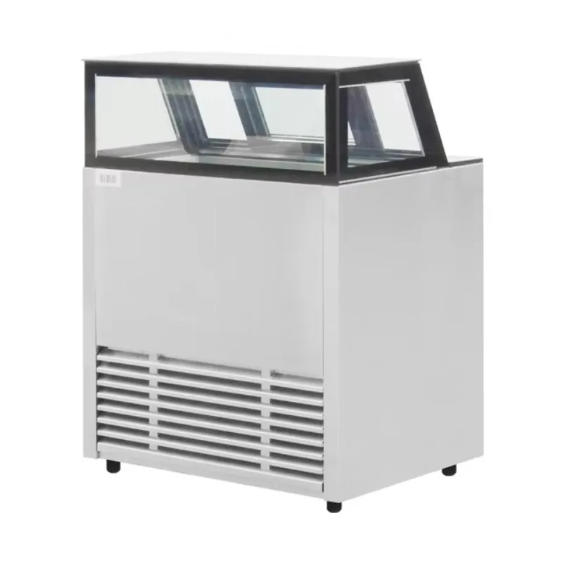 Commercial Mousse Dessert Cabinet Fruit Crisper Mini-fridge Air-cooled Freezer Cake Cabinet Refrigerated Display Cabinet OME