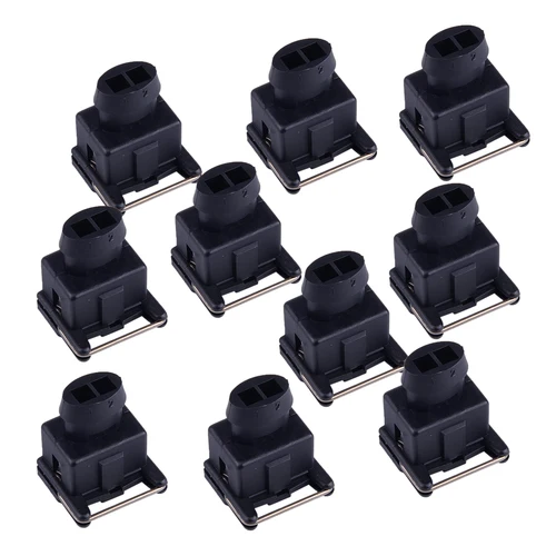 Imagen 2 del producto Juego de 10 conectores de inyector de combustible EV1, nuevos enchufes universales para muchos coches