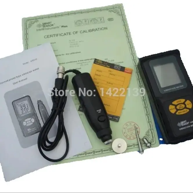 Medidor de vibración digital AR63B |   Probador de vibración portátil de mano |   Analizador de aceleración y velocidad de maquinaria industrial