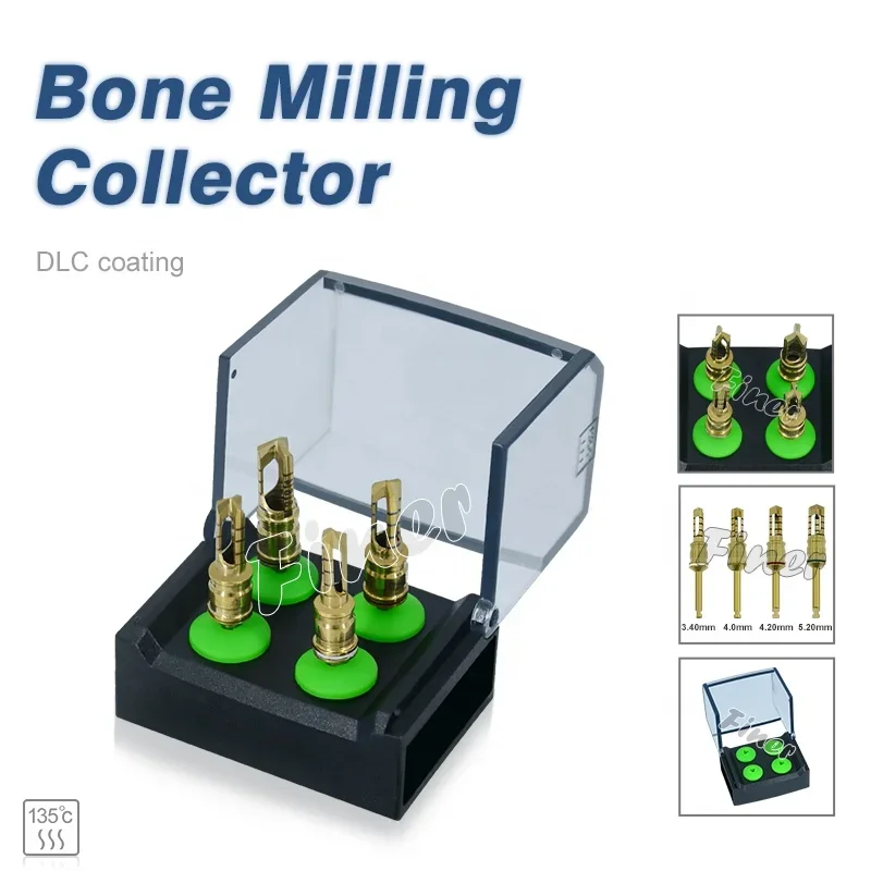Den Tal Im Plant Surgi Cal Tool Innesto di ossa Raccolta di trifini Trapano