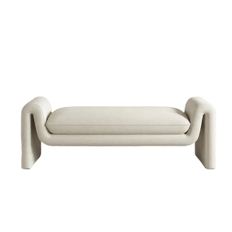 Medieval style bedside stool, French vintage cloakroom, clothes in the master bedroom bed
