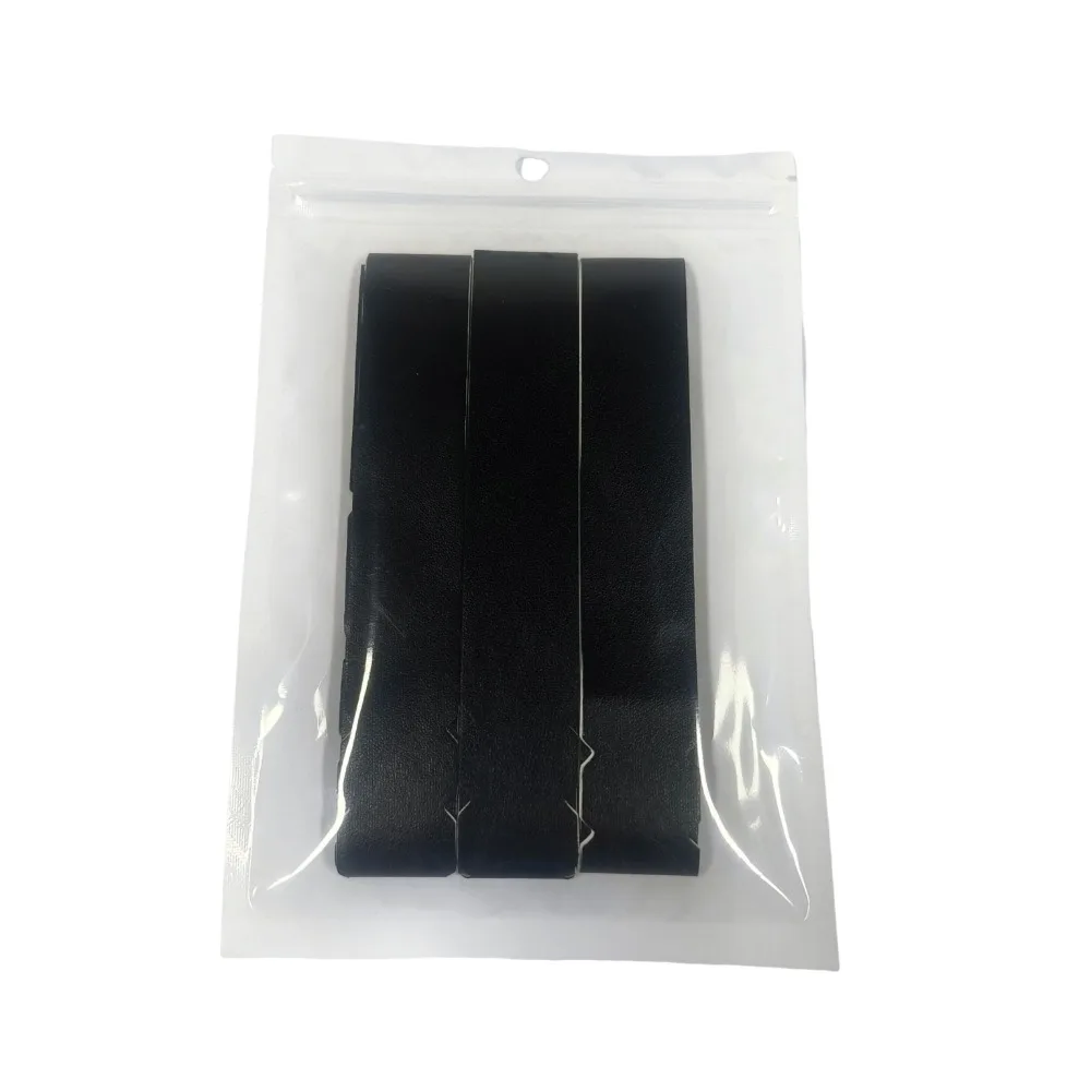 

3 шт., защитная лента для весла из искусственной кожи, DIY изогнутая защитная наклейка для ракетки, износостойкая утолщенная